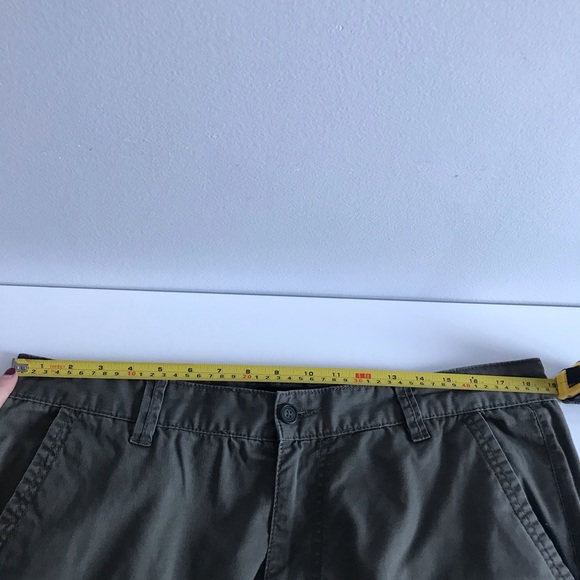 Calvin Klein Khaki Army Green Mens 100% Cotton Jeans - Picture 13 of 16